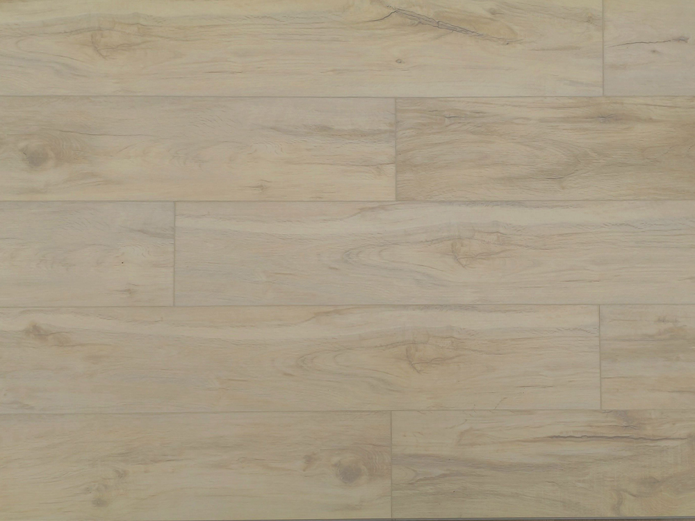 SPC gulv lys beige trekorn 7,25×48