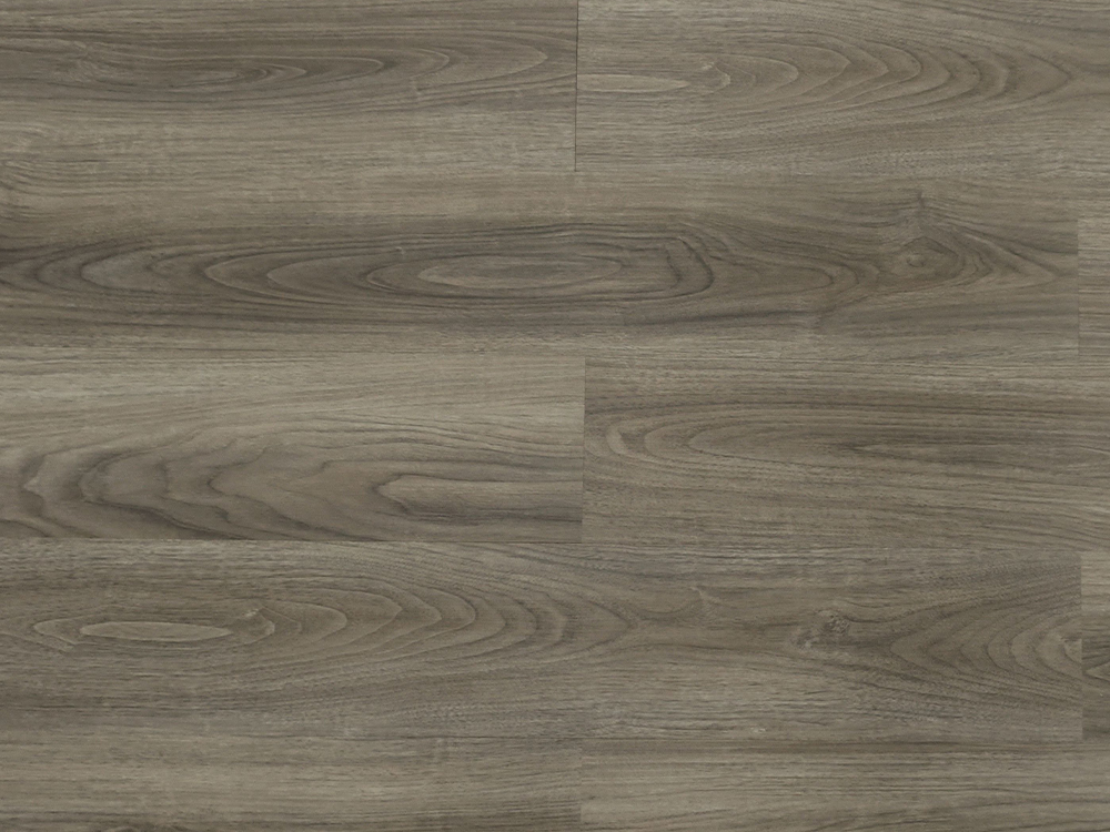 LVT gulv mellomgrå trekorn 6×36